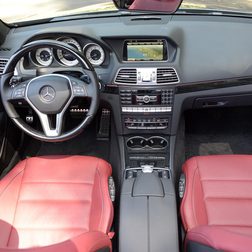 2014 Mercedes_Benz E_Class E_550 interior front top view