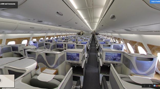 A380 top deck