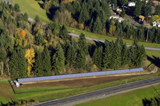 Advanced Energy Systems One 100kW inverter I5-I205 interchange, Oregon Department of Transportation