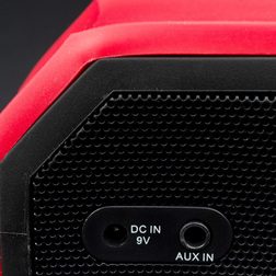 altec lansing the jacket imw455 review bluetooth speaker top left corner