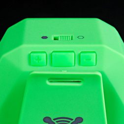 bluetooth speaker round up volume ii boombotix boombot rex top buttons
