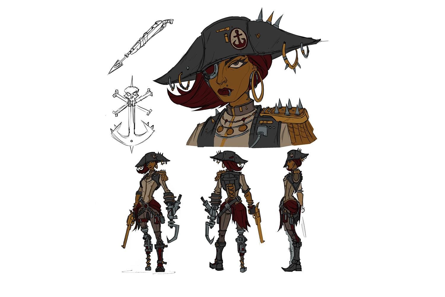 Borderlands 2 DLC Captain Scarlett