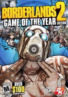 Borderlands 2 GOTY box