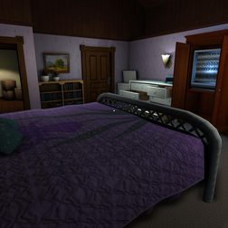 Gone Home game screenshot bedroom 2