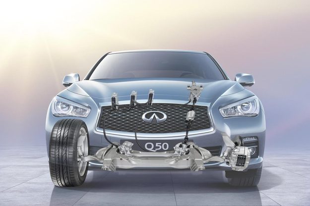 Infiniti Q50 direct adaptive steering
