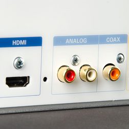 Kaleidescape Cinema One back ports angle