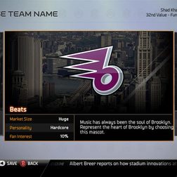 Madden NFL 25 Playbooks 3 and 4 Connected Franchise choose team name
