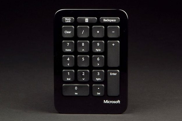 Microsoft Sculpt Ergonomic Keyboard trackpad front