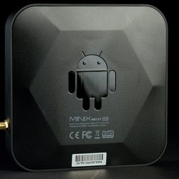 Minix Neo X7 mini PC bottom angle