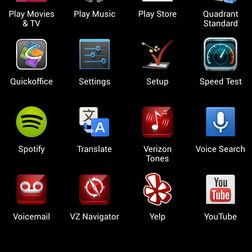 Motorola Moto X screenshot Apps