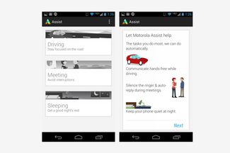 Motorola Moto X screenshot assist