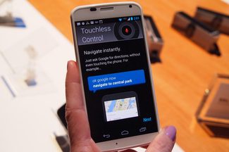 Motorola Moto X touchless control