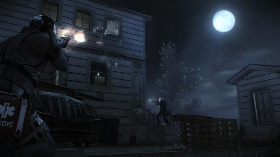 payday 2 review screenshot moonlight gunfight