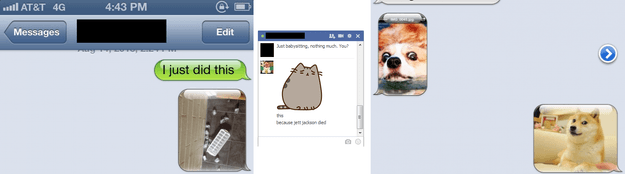 texting examples