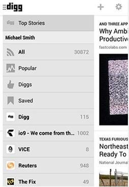 digg app for android