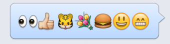 emoji message