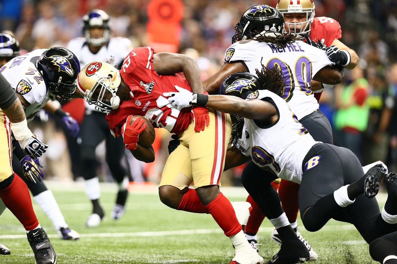 frank gore ray lewis super bowl XLVII