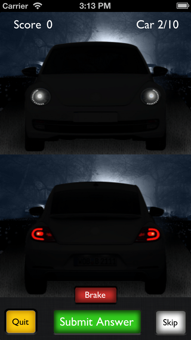 are you afraid of the dark motor recall iphone app has guessing car models at night guess beetle 4inch