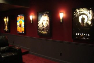 home theater movie posters