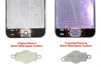 iPhone Fingerprint Sensor leaked image