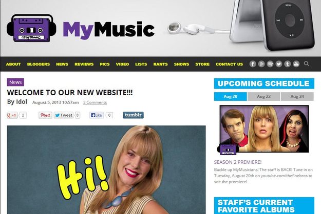 mymusictv blog