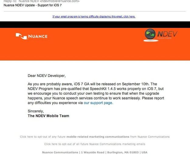 nuance email