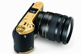 Samsung NX300 Gold Edition Smart Camera