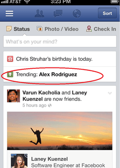 trending fb