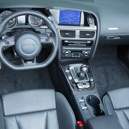 2014 Audi RS 5 Cabriolet interior front top view