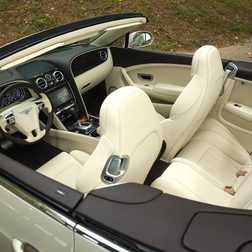 2014 Bentley Continental GTC interior