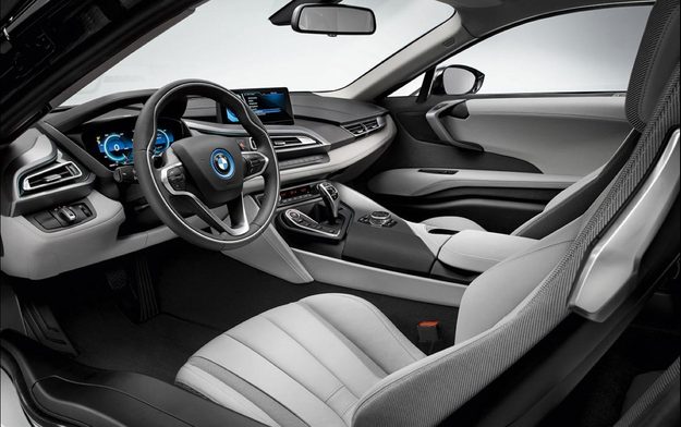 BMW i8 interior