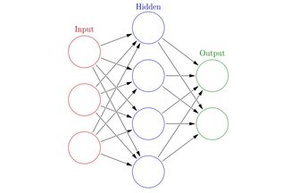 Colored neural network