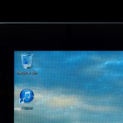Dell p2714t top screen corner