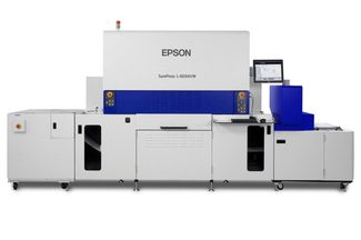 The Epson SurePress L-6034VW digital press is one of the first products to use this new tech. Epson will use PrecisionCore in smaller printers too.