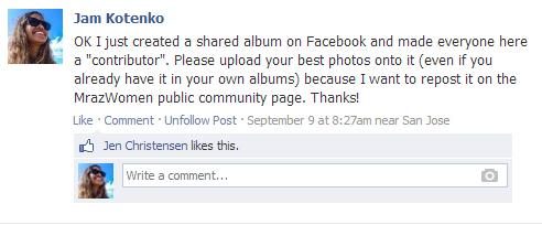 Facebook Shared Albums - Instructions