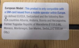 Galaxy Note 3 EU Restriction
