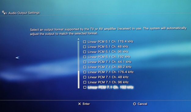 Linear-PCM-manual-settings