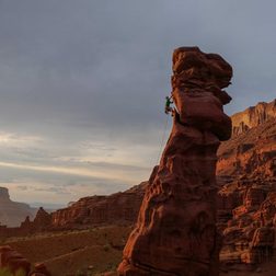 National Geographic photographer Stephen Alvarez Lizard Rock Fisher Towers