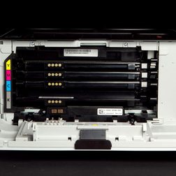 Samsung C410W Printer front panel open