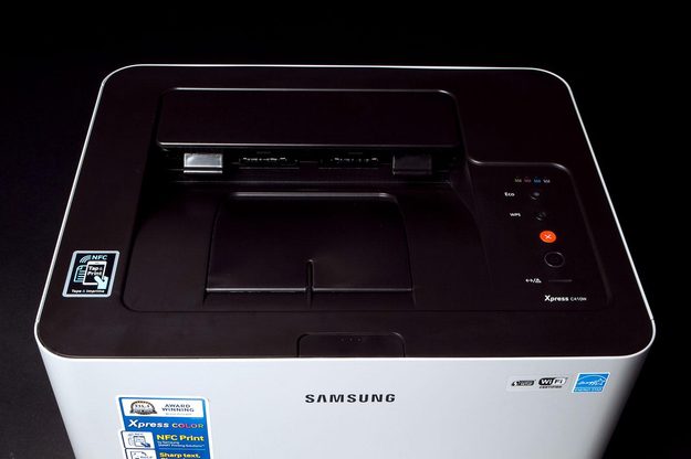 Samsung C410W Printer back ports