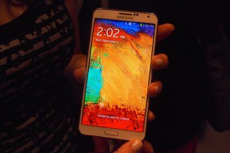 Samsung Galaxy Note 3 Hands On lock screen