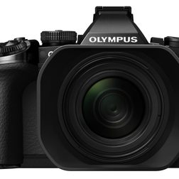olympus announces the om d e m1 front m1250 blk lh55b