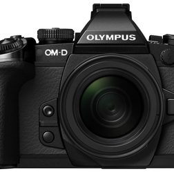 olympus announces the om d e m1 front m1250 blk