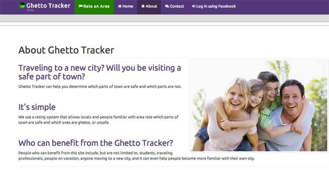 ghettotracker-original homepage