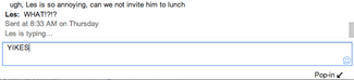 google talk glitch