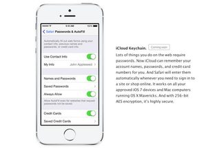 iCloud Keychain iOS 7