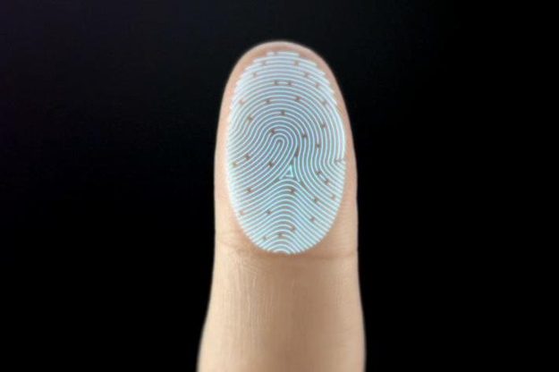 iPhone 5s fingerprint scan