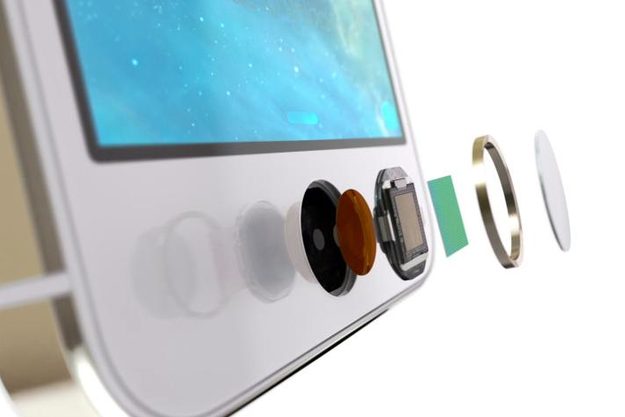 iPhone 5s fingerprint sensor details