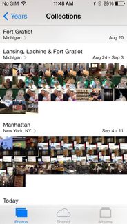ios 7 photos good collections