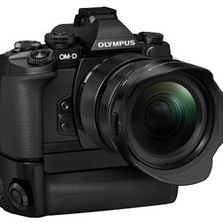 olympus announces the om d e m1 left m1240 blk lh66 ep13 hld7